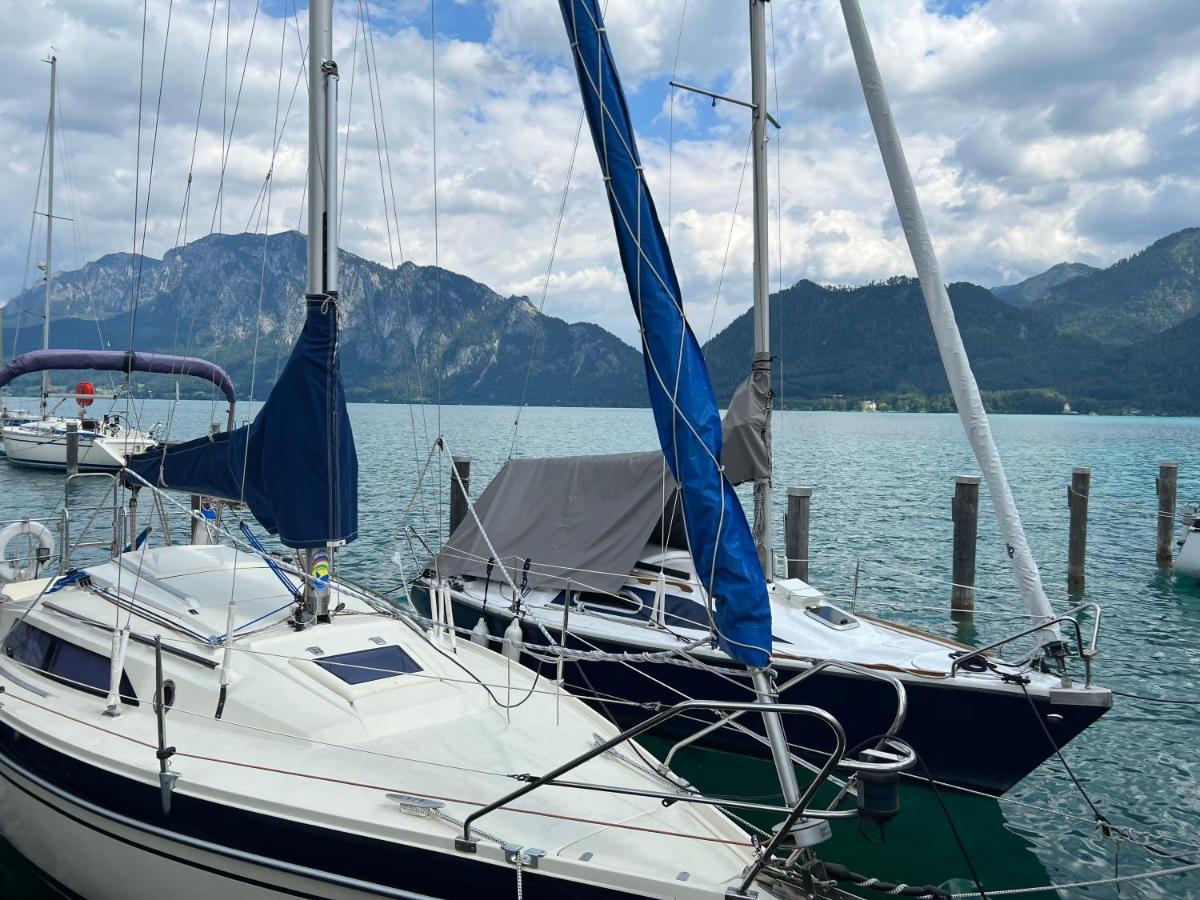 Gemütliche Landhausvilla mit Kamin und Kachelofen Unterach am Attersee Exterior foto