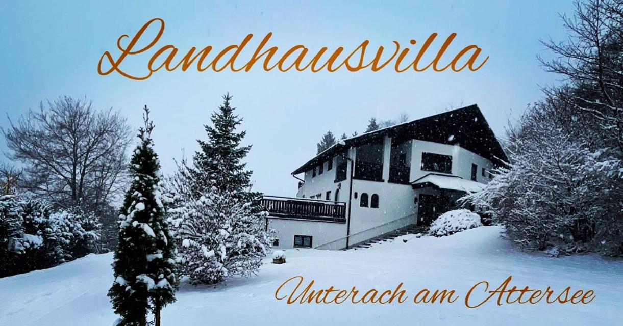 Gemütliche Landhausvilla mit Kamin und Kachelofen Unterach am Attersee Exterior foto